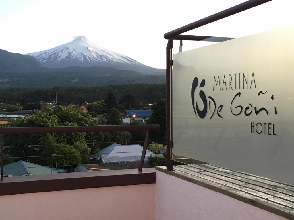 Hotel Martina de Goñi Pucón Exterior foto