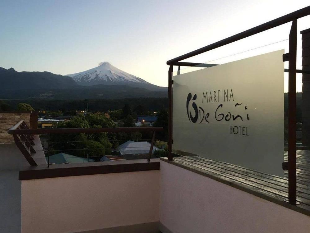 Hotel Martina de Goñi Pucón Exterior foto